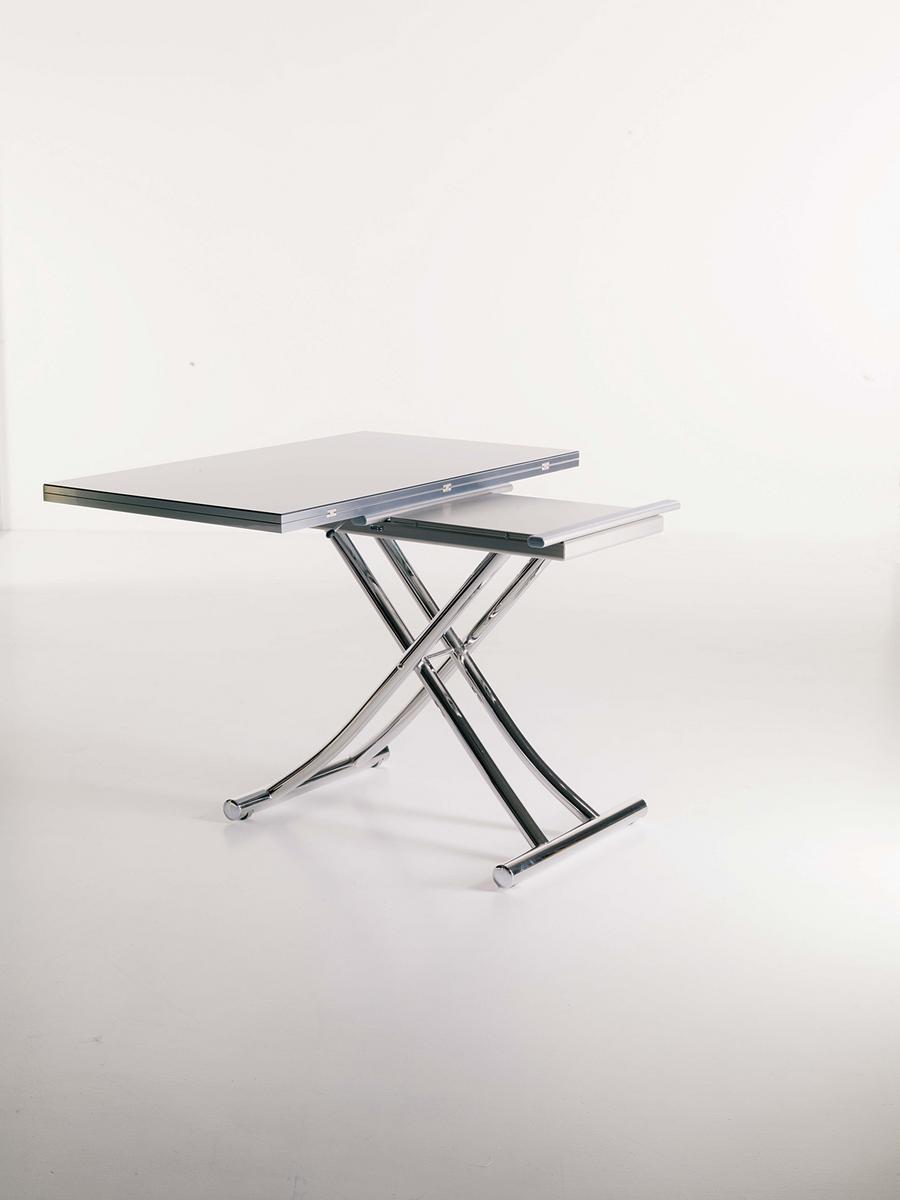 Height-adjustable rectangular coffee table | Mondial Cr by Ozzio Italia