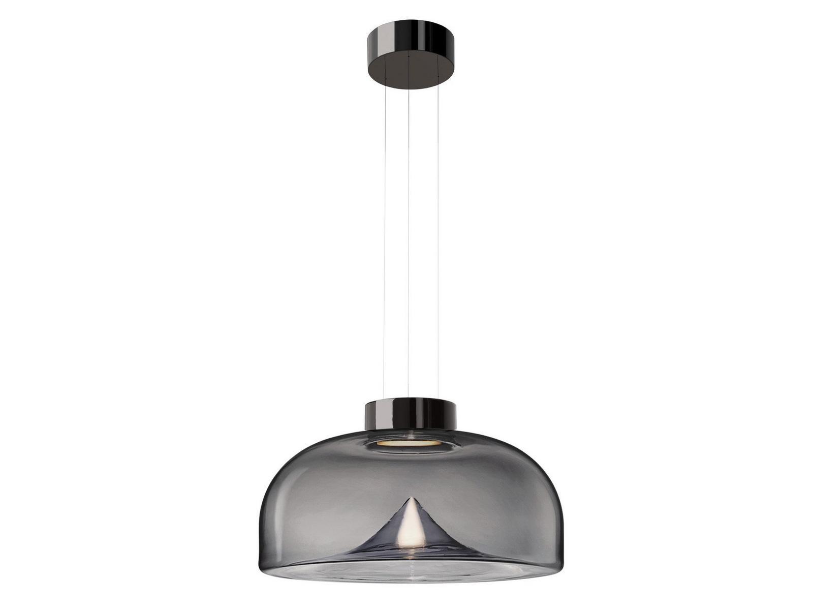 LED blown glass pendant lamp | Aella S by Leucos