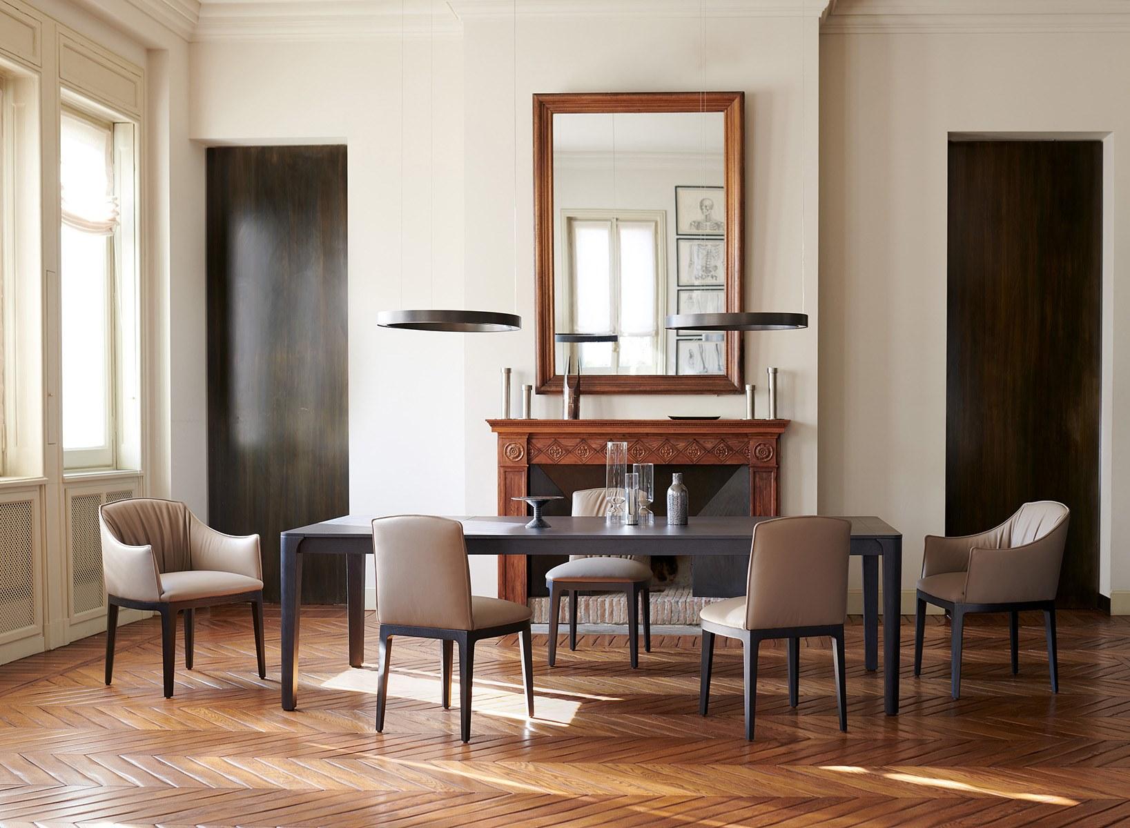 Extending rectangular table | Blossom by Potocco