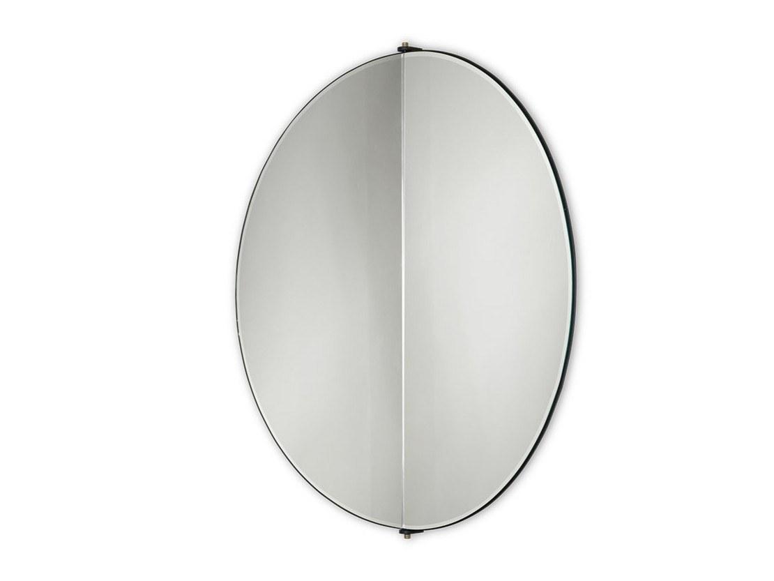 Swivel round wall-mounted mirror | Peris by Baxter