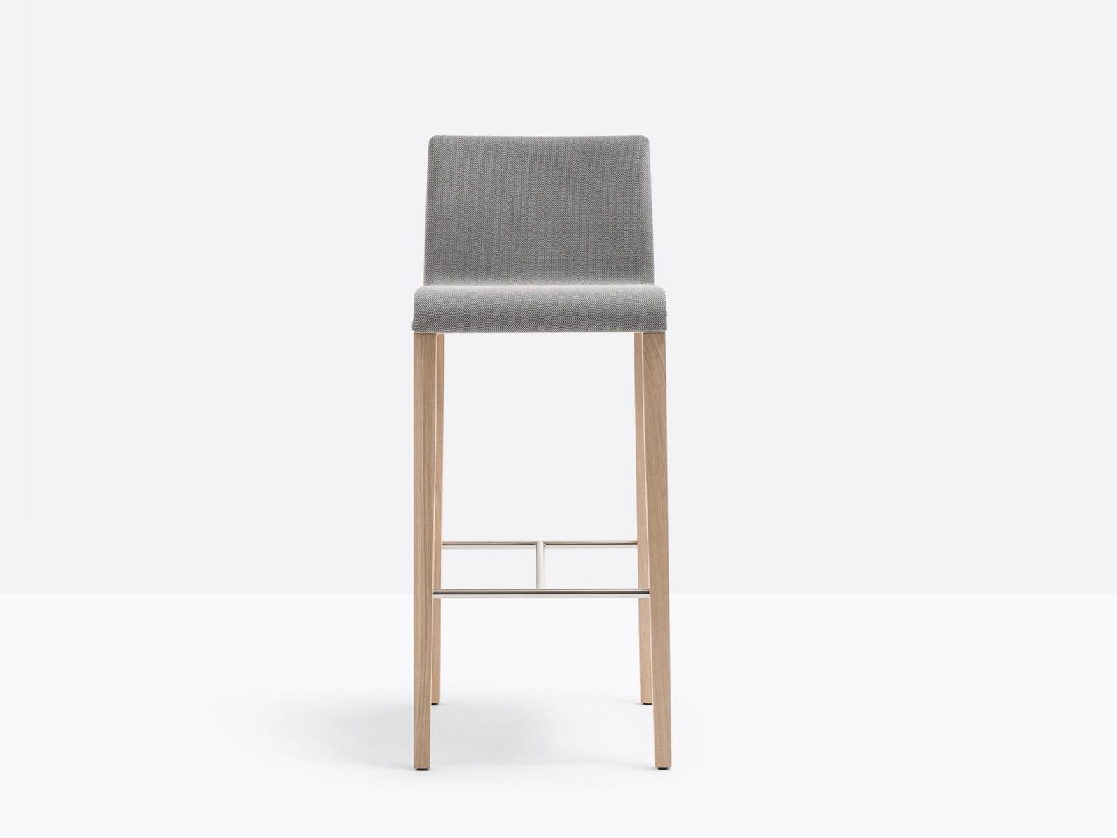 Upholstered stool | Young 428 by Pedrali