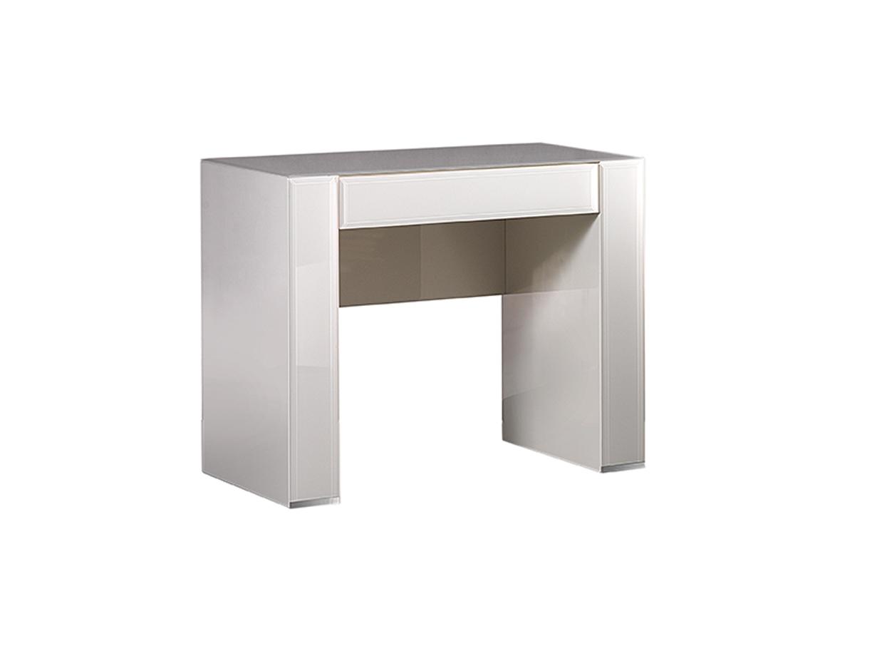 Rectangular wooden bedside table with drawers | Avantgarde by Reflex