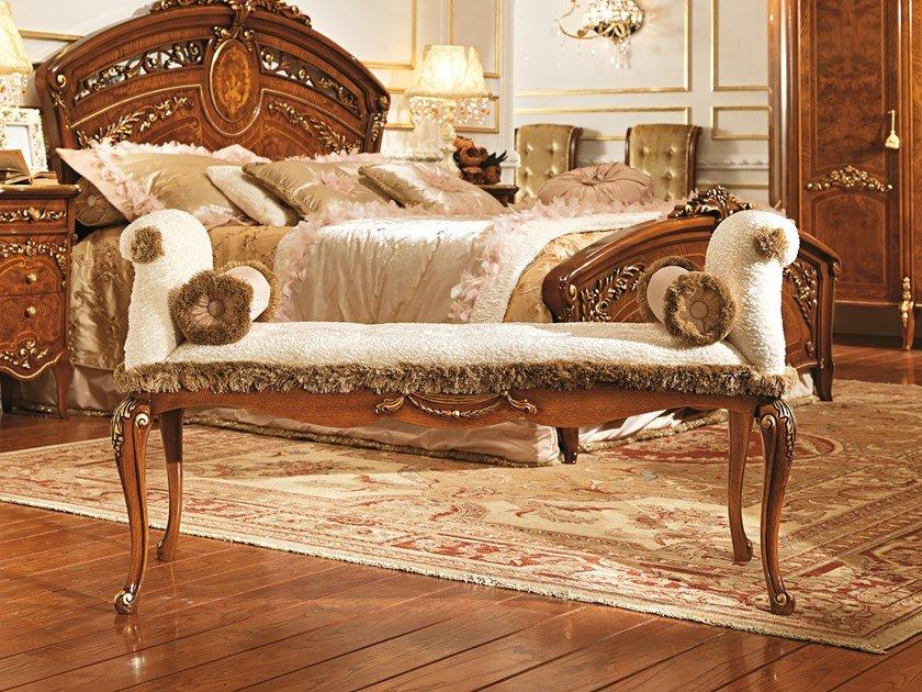 Upholstered fabric bench | Reggenza Luxury by Barnini Oseo