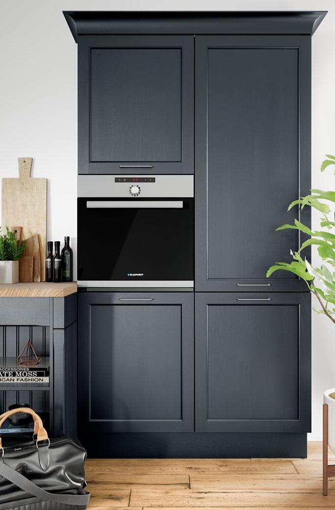 Kitchen with handles Haecker Bristol