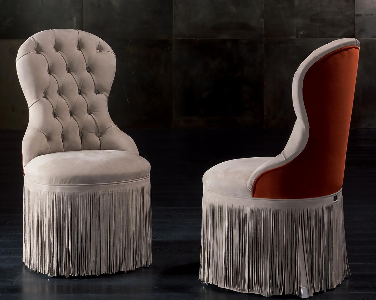 Leather chair in a luxury style | King by Rugiano