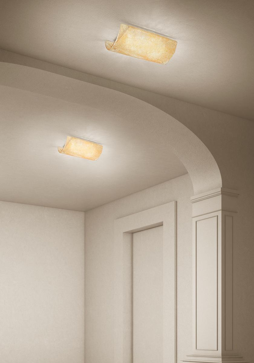 Glass ceiling light | Orseolo by Sylcom