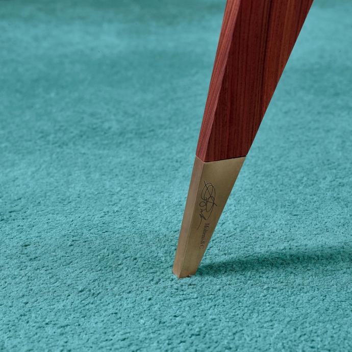 Wood and glass coffee table for living room | D.552.2 by Molteni