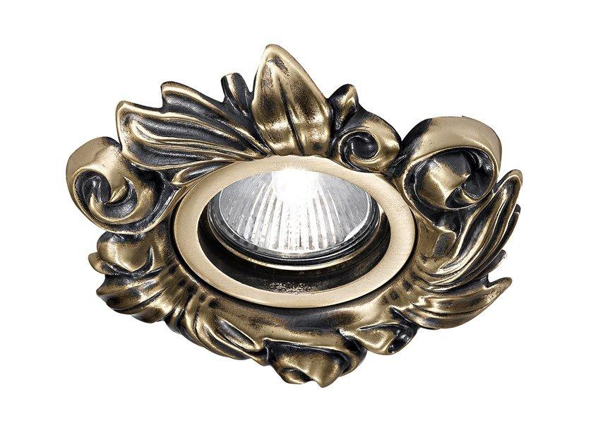 Antique Brass down light | Sun Dl7807 by Possoni Illuminazione