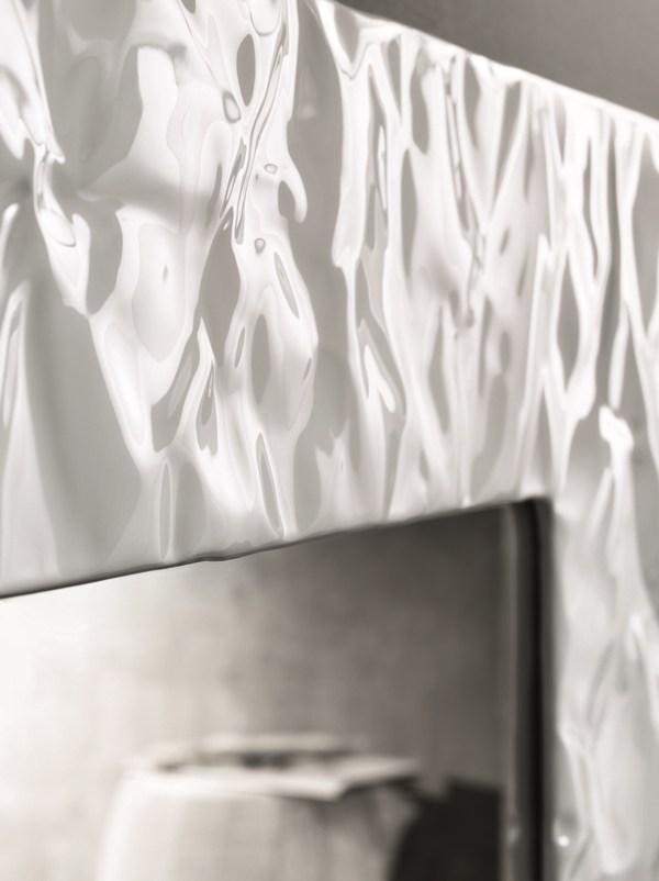 Wall-mounted framed mirror | Mito by Riflessi