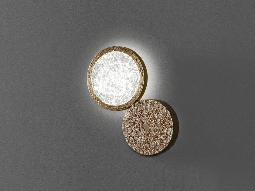 LED handmade bronze wall light | Luna Ap1458 by Serip