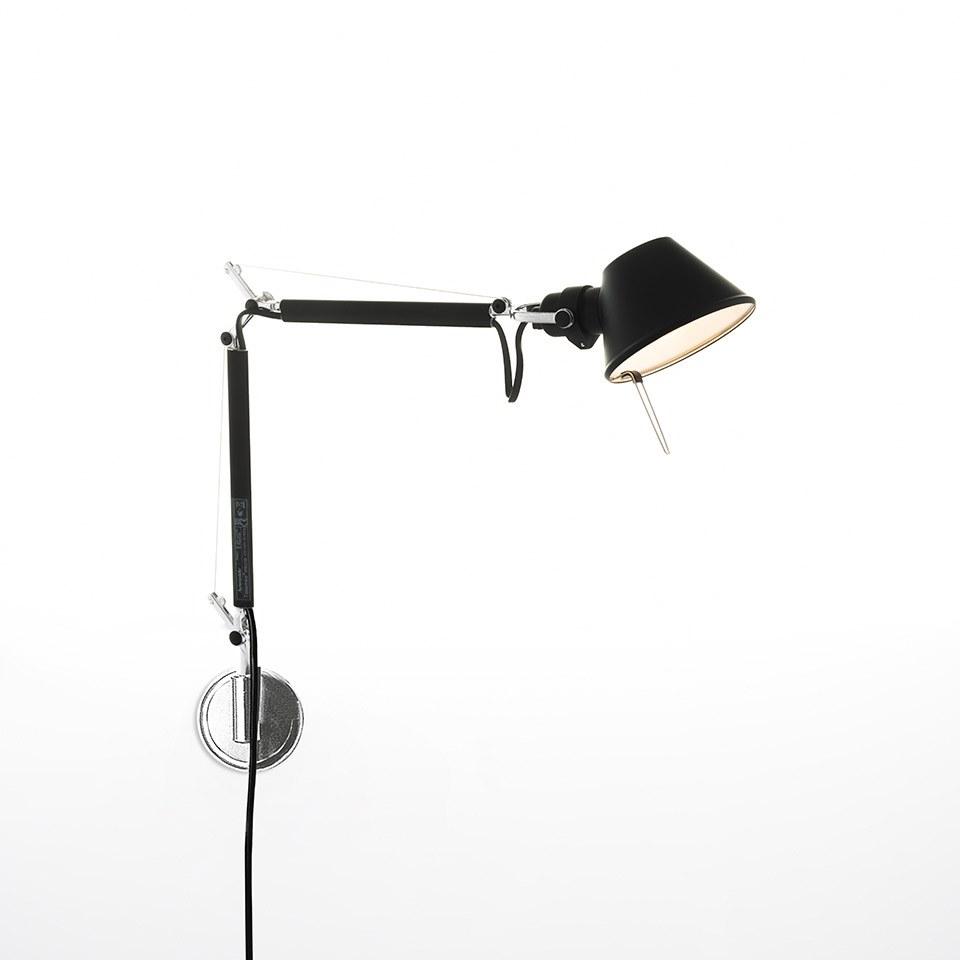 Direct light adjustable wall lamp | Tolomeo Micro Wall by Artemide