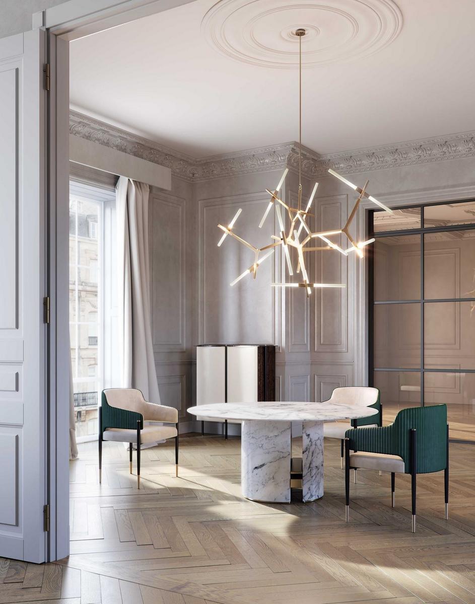 Wooden highboard with doors | Tudor by Capital Collection