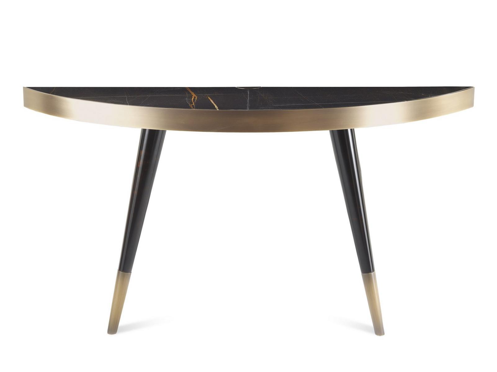 Demilune marble console table | Mayfair by Gianfranco Ferre Home