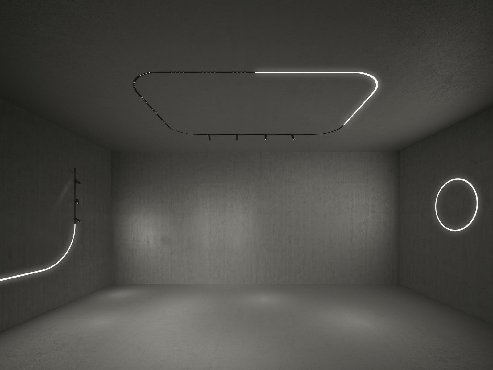 Linear lighting profile for LED modules | A.24 Circular by Artemide
