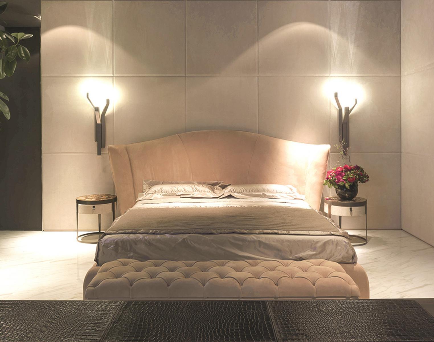 Velvet indoor benche | Sam by Longhi