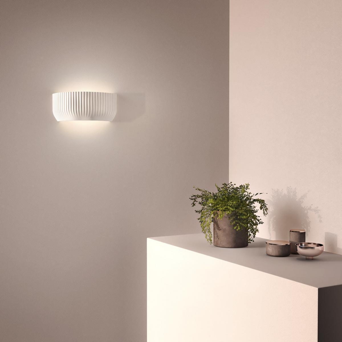 Contemporary style LED direct-indirect light plaster wall light | Blend by Astro lighting