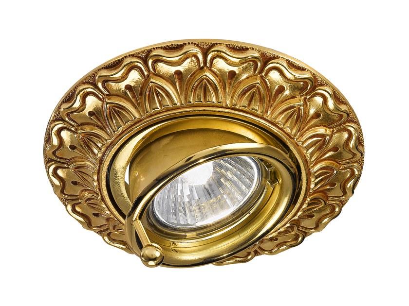 French Gold down light | Liu Adj Dl7817 by Possoni Illuminazione