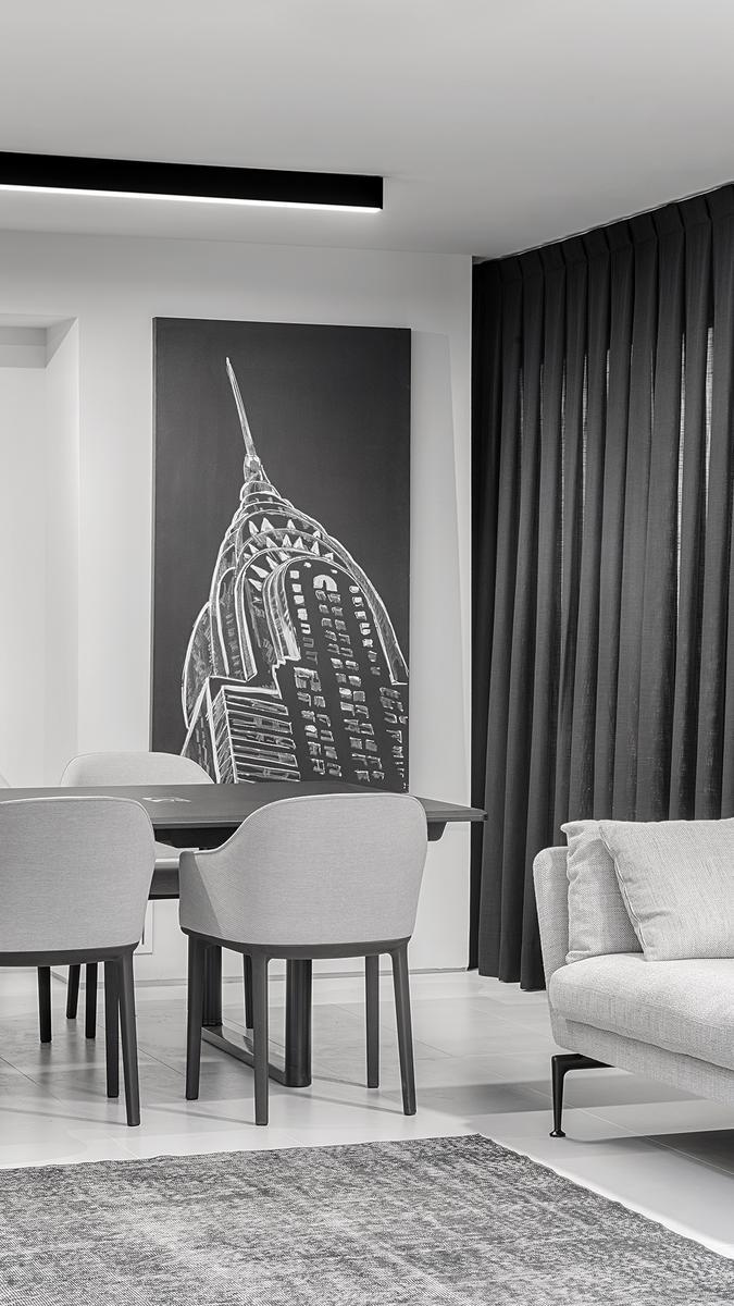 LED aluminium ceiling lamp | Fifty Ho Surface by Arkoslight