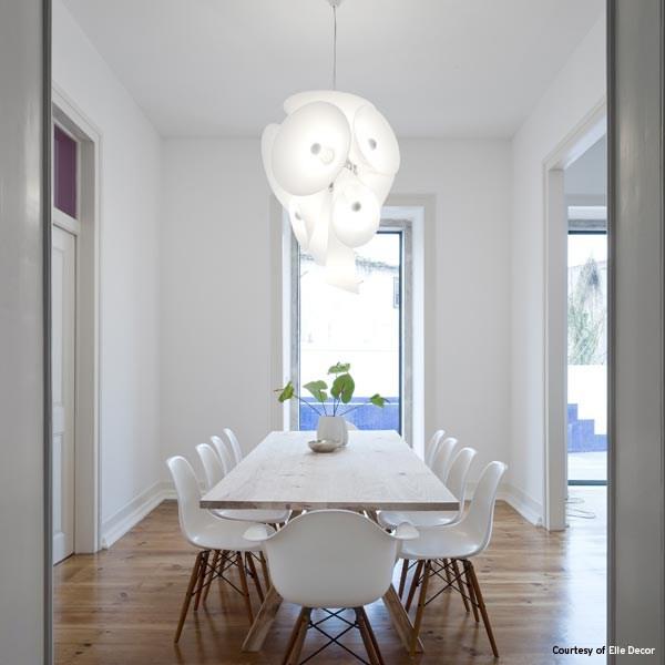 Die cast aluminium pendant lamp | Nebula by Flos