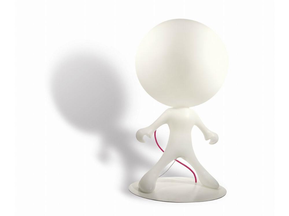 RGB polyethylene floor lamp | Spacewalker by Dark