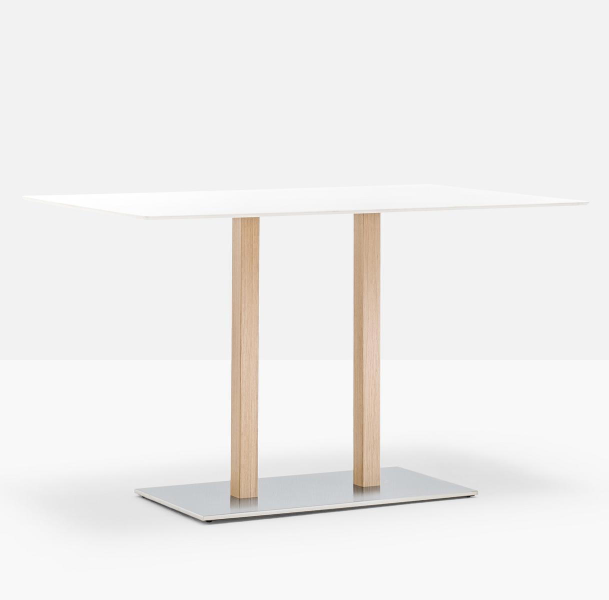 Rectangular contract table | Inox 4462 by Pedrali