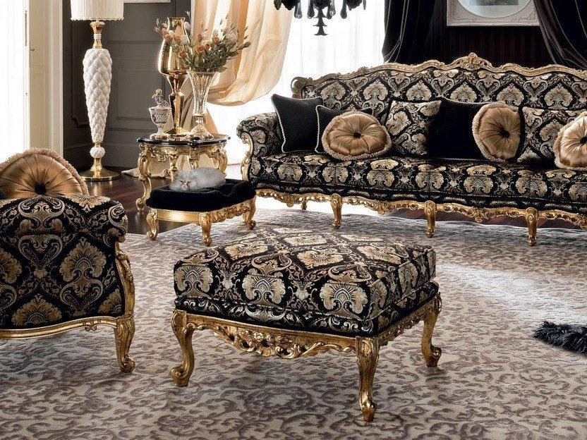 Fabric pouf | 12515 by Modenese Gastone