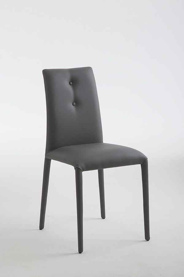 Design upholstered leather restaurant chair | Sonia by Riflessi