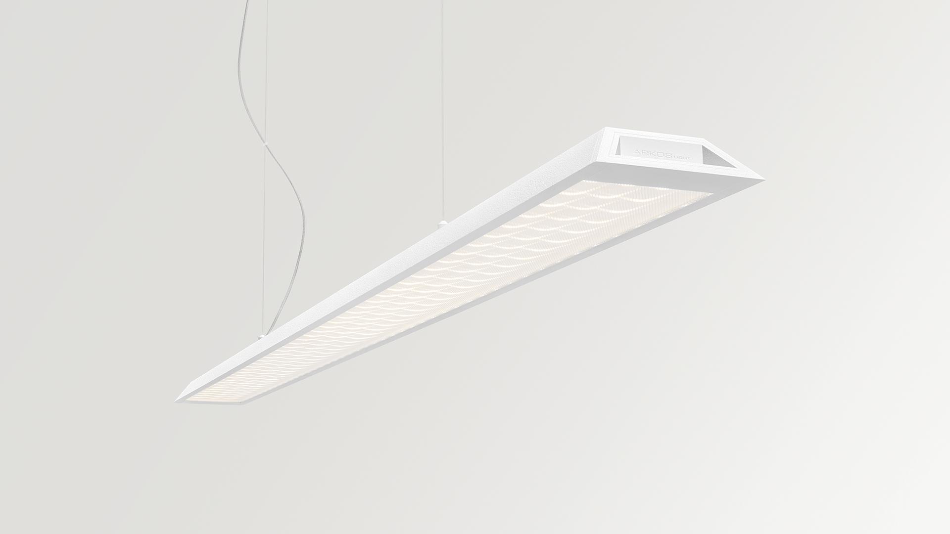LED aluminium pendant lamp | Slimgot 150 by Arkoslight
