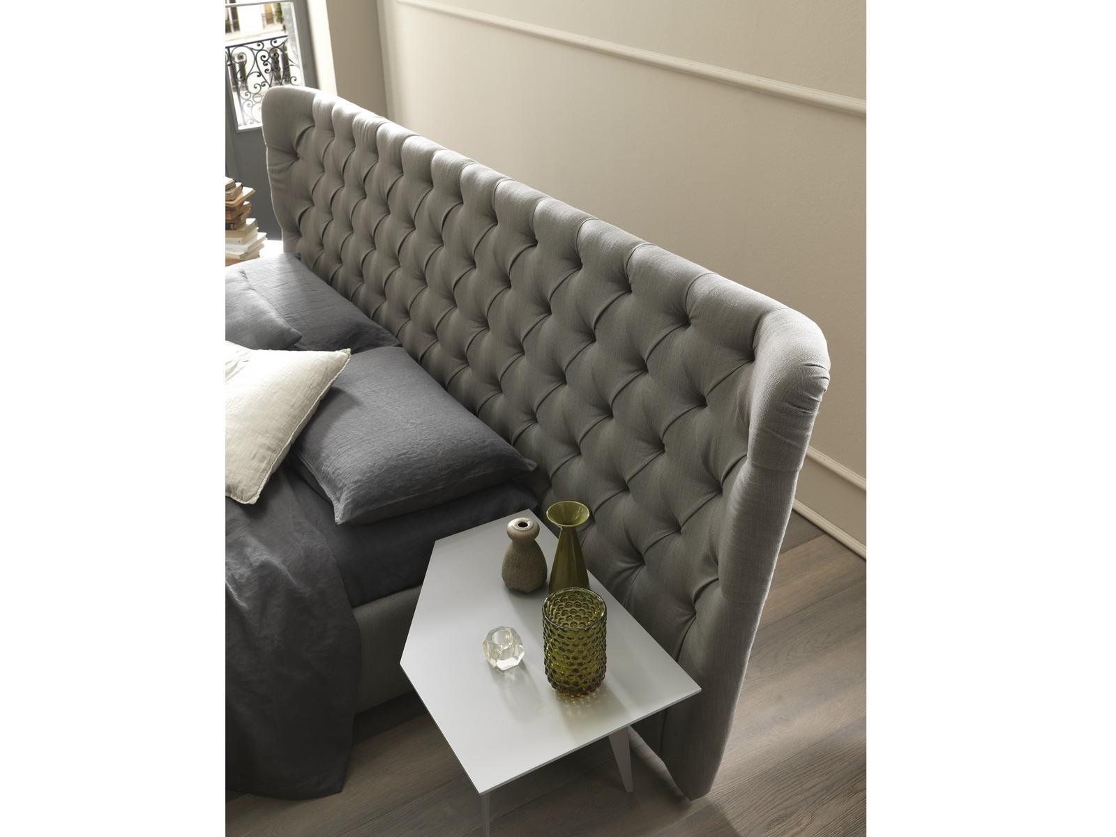 Bed with tufted headboard | Selene Large by Bolzan letti