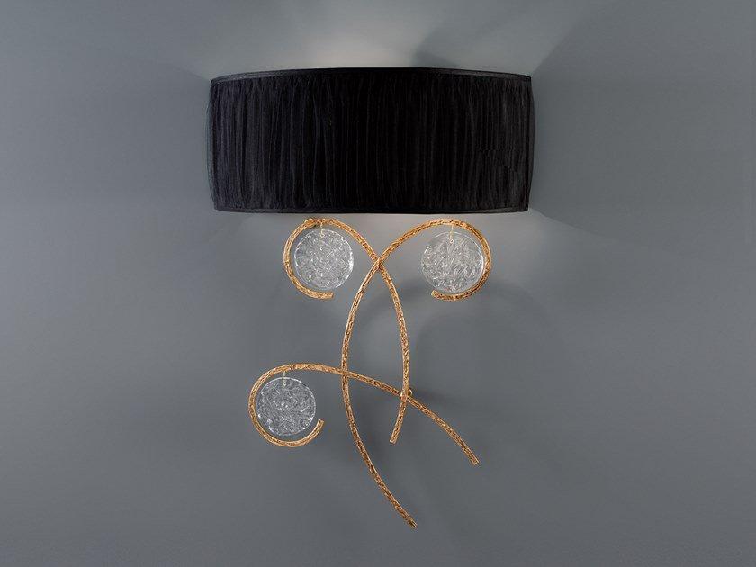 Handmade bronze wall light | Lines Ap1508/2 by Serip