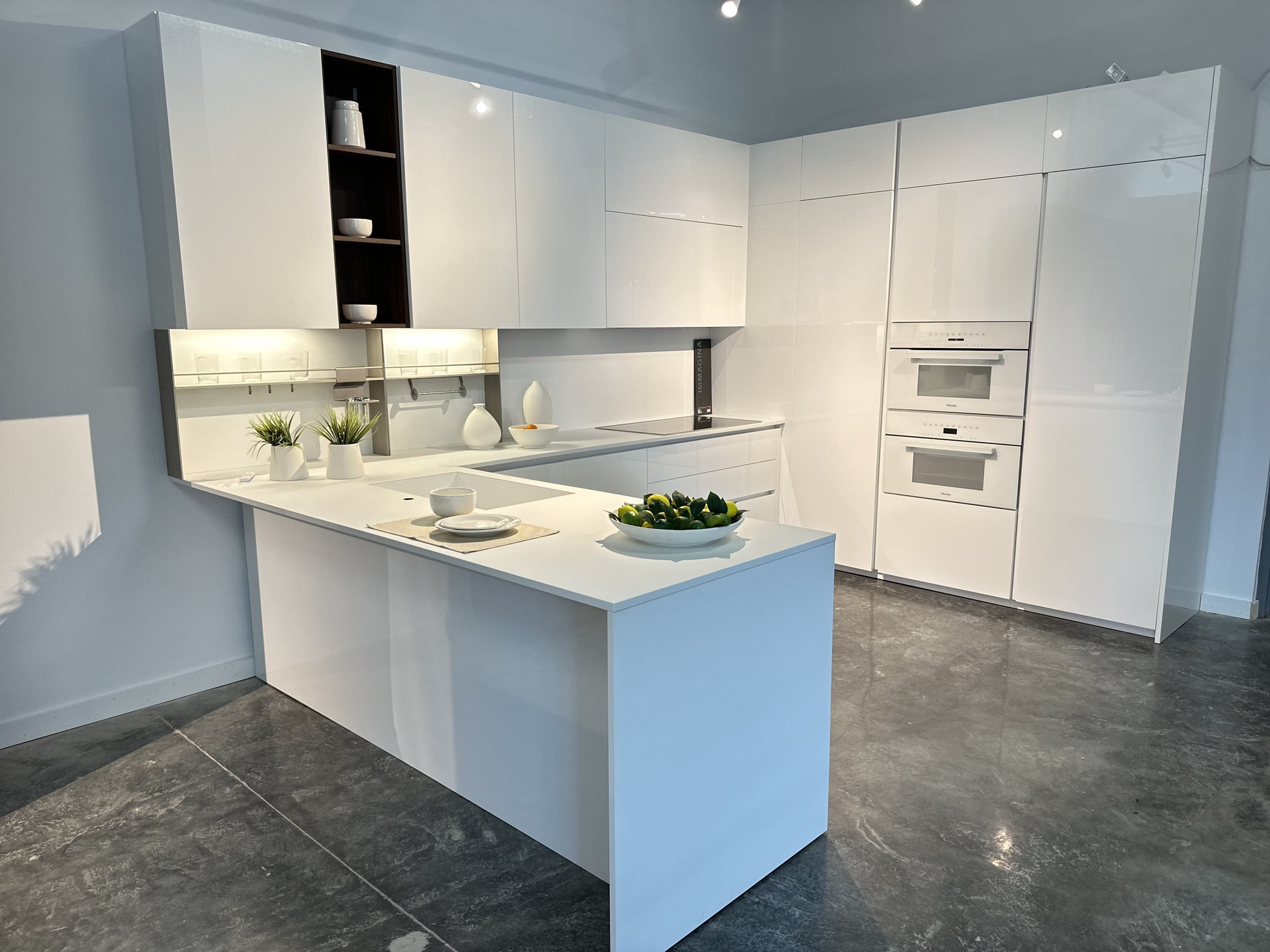Kitchen without handles Lube Cucine Immagina