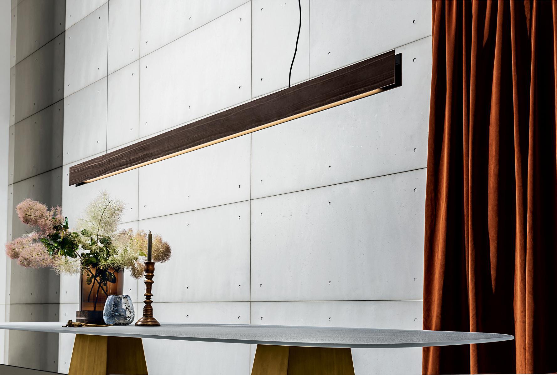 LED aluminium pendant lamp with dimmer | Traled by Sovet