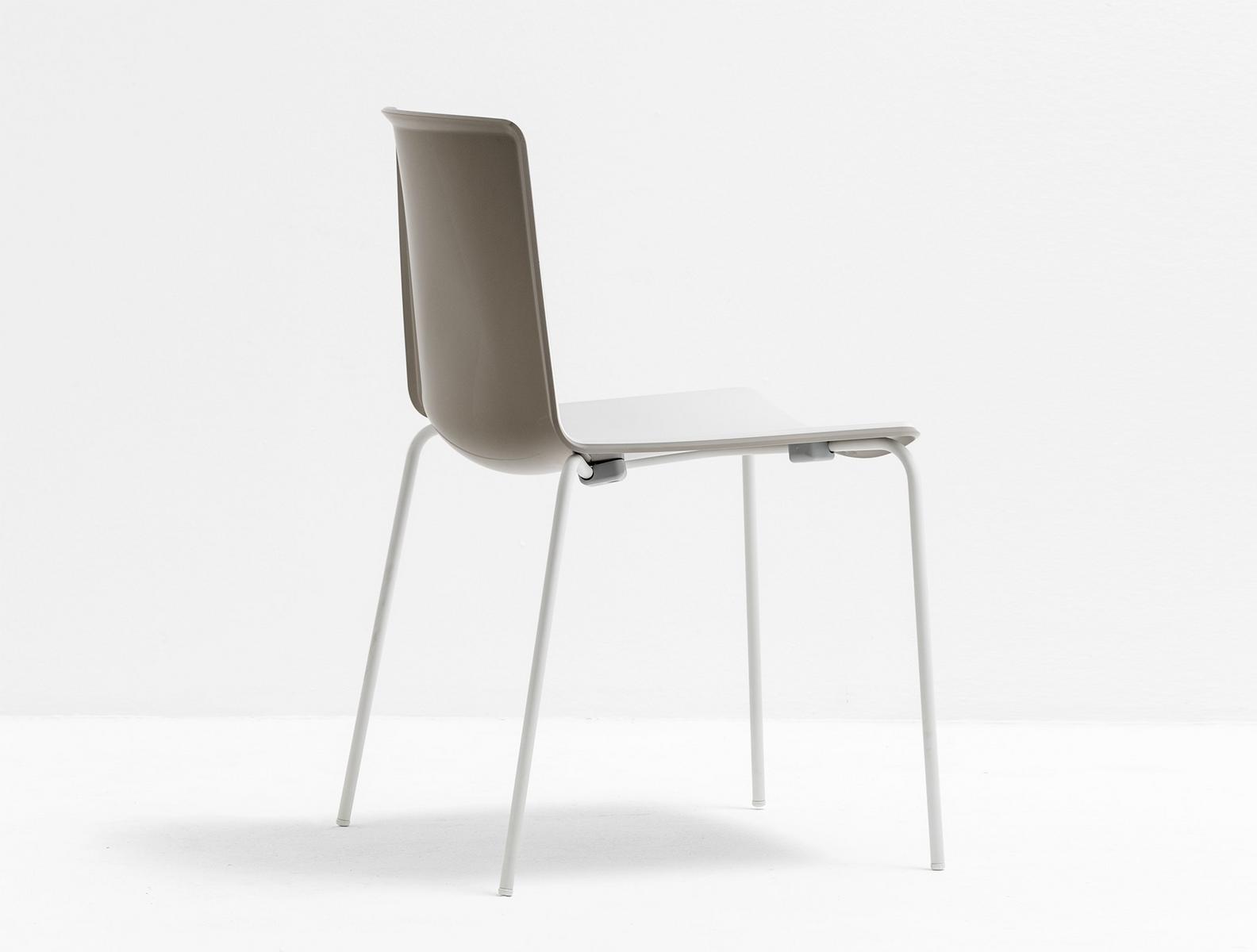 Stackable plastic restaurant chair | Tweet 890 by Pedrali