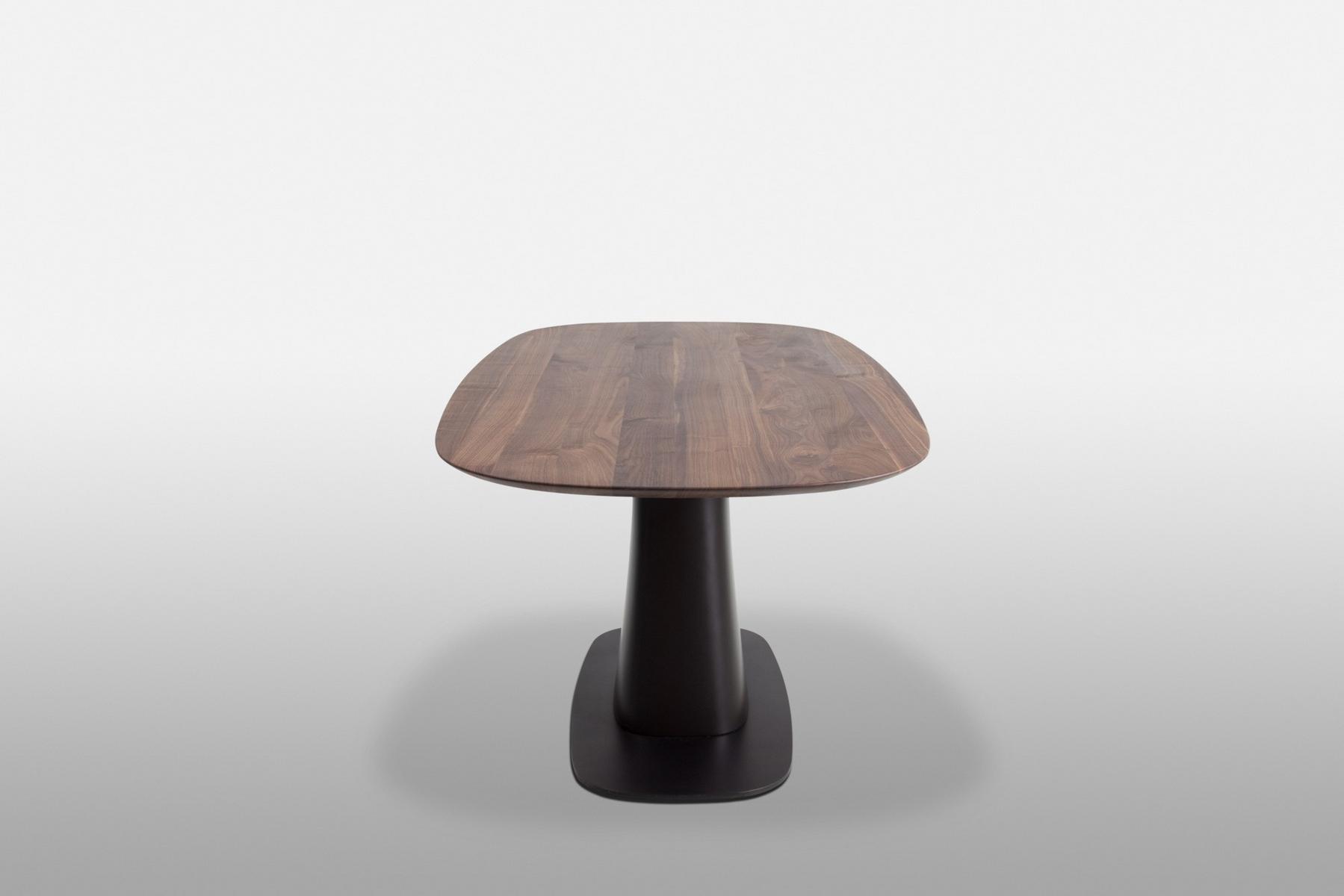 Steel and wood table | 8950 by Rolf Benz