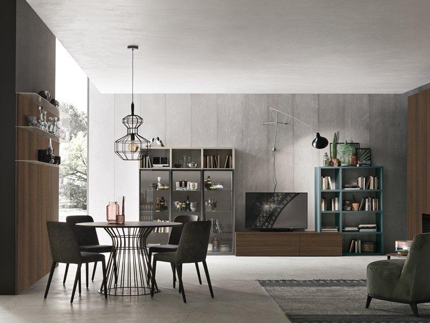 Sectional storage wall | Unit A124 by Tomasella