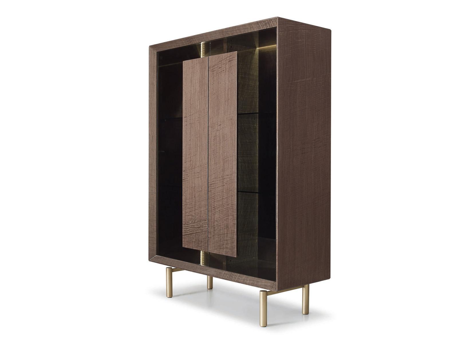 Display cabinet with integrated lighting | Quadro - 781701 by Grilli