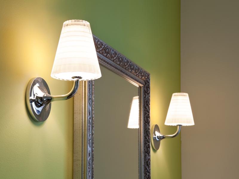 Crystal wall lamp | Flow by Fabbian