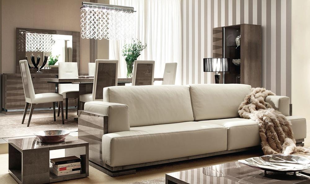 Veneer living room set | Monaco by ALF Italia