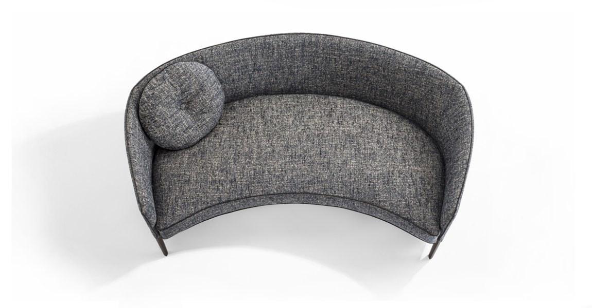 Fabric small sofa | Jackie by Frigerio