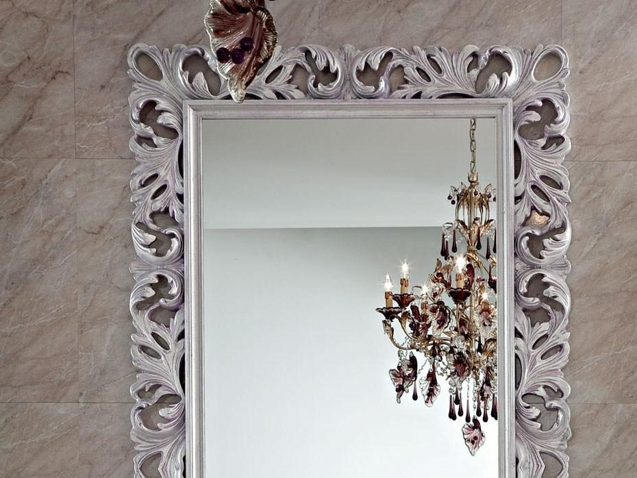 Freestanding rectangular framed mirror | 13690 by Modenese Gastone