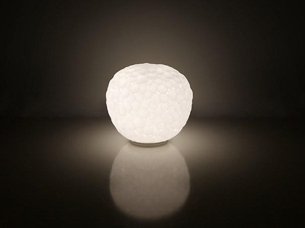 Blown glass table lamp | Meteorite by Artemide
