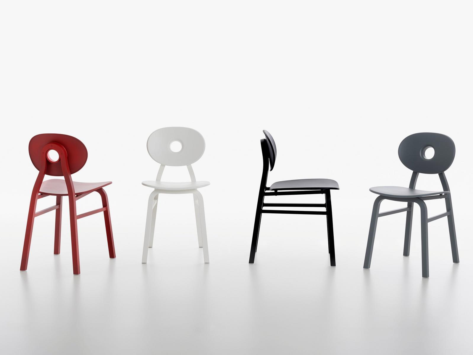 Technopolymer chair | Elipse by Zanotta