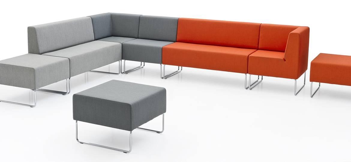 Upholstered modular armchair | Host 202 by Pedrali