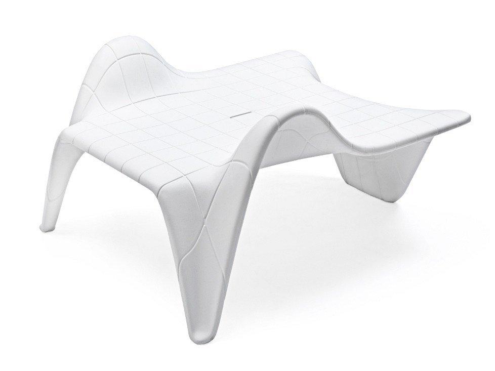 Sectional modular garden armchair with footstool | F3 by Vondom