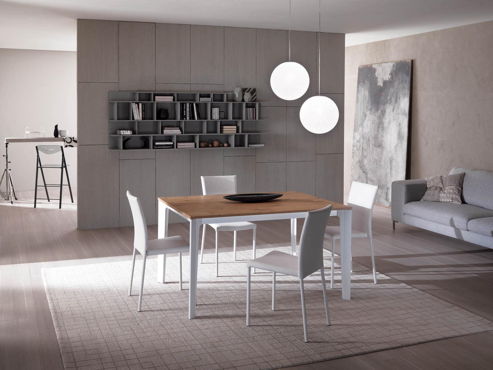 Upholstered Eco-leather chair | Premiere by Ozzio Italia