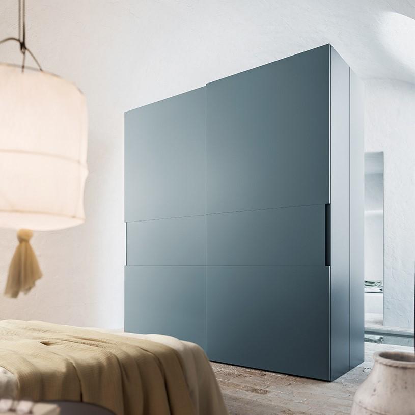 Modular glass wardrobe with sliding doors | Clara by ALF Dafre