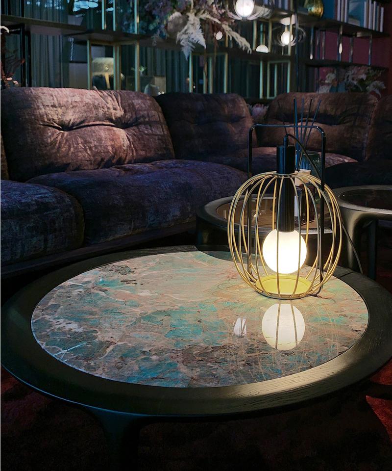 LED metal table lamp | Lira by Borzalino