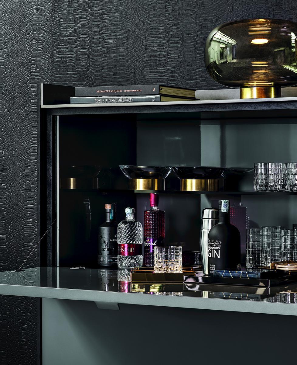 Wooden bar cabinet | Darren by Minotti
