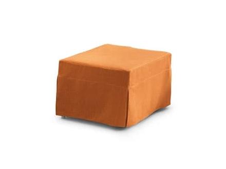 Fabric pouf bed with removable lining | Pluto by Dema