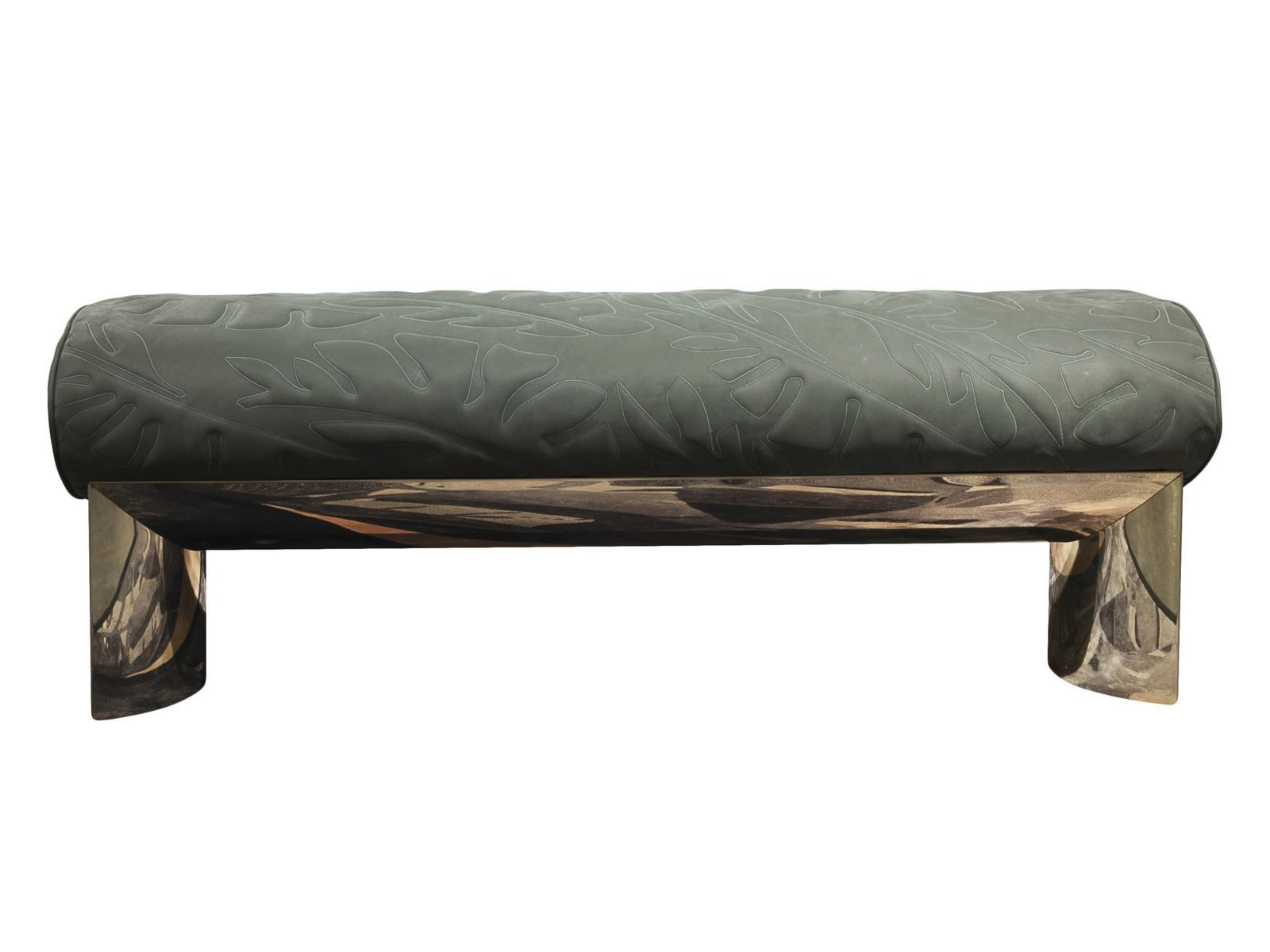 Upholstered bench | Ekos by Visionnair